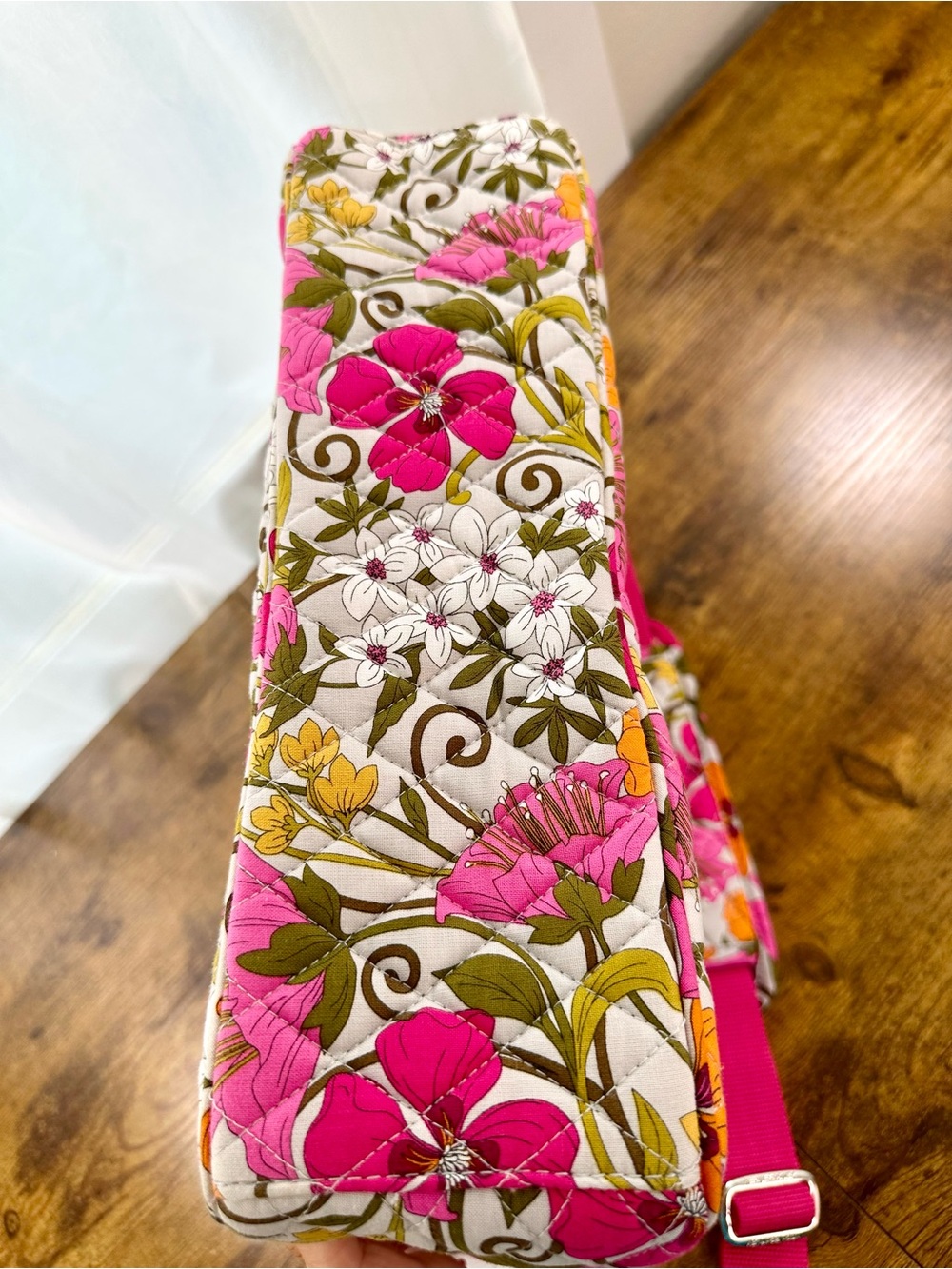 Vera Bradley Tea Garden Attaché Case, Retro Florals, Retired 2011, Computer Bag - Picture 14 of 16